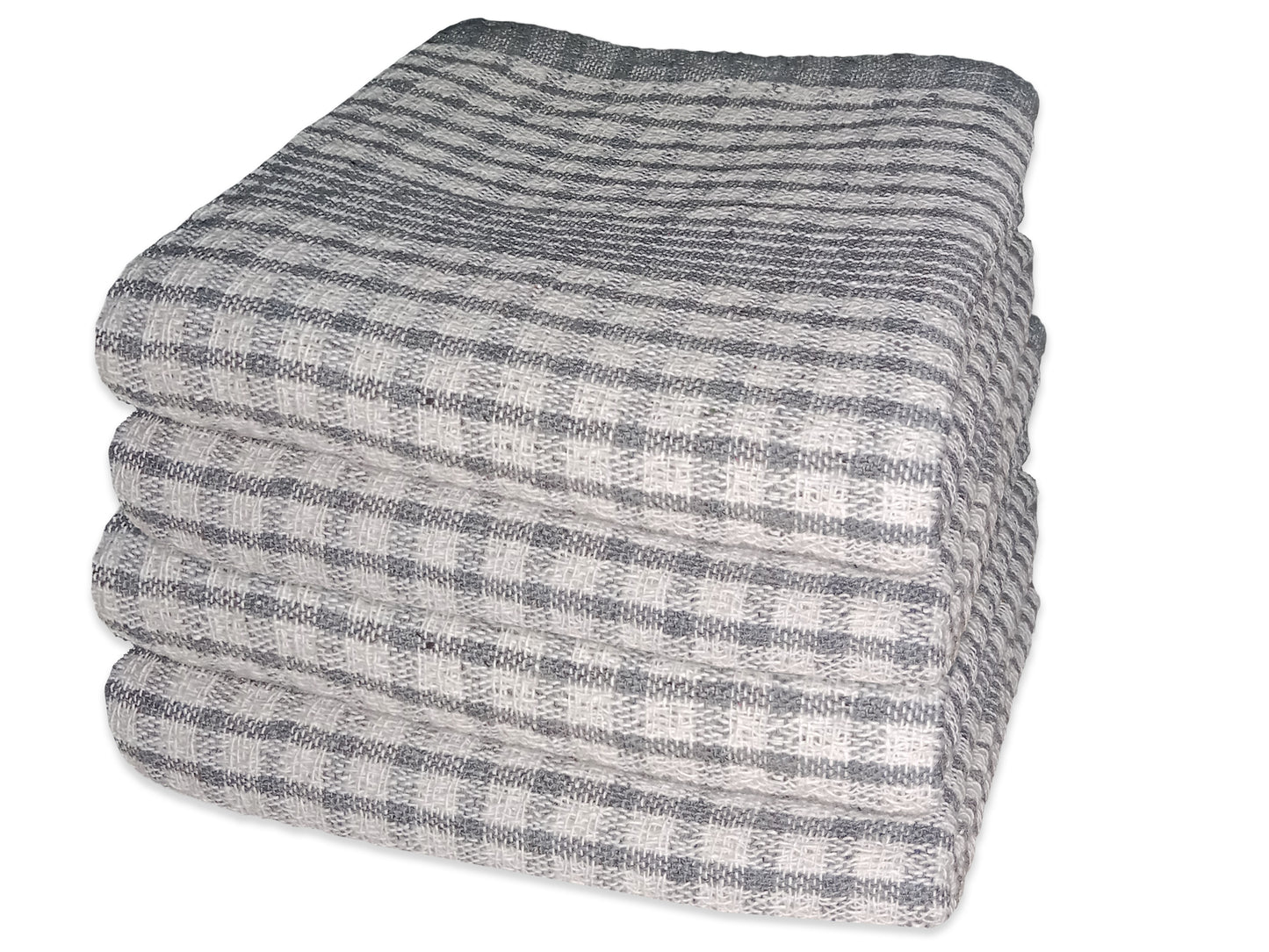 Premium Gray Jumbo Tea Towels 60x90cm – Absorbent Cotton, Eco-Friendly & Heavy Duty