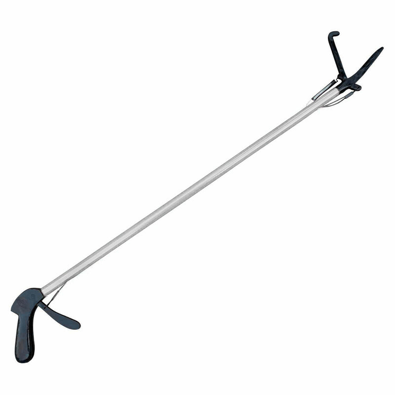 GABA Snake Grabber Tool 40inches Black, Blue, Silver, Red Professional extra heavy duty foldable stainless steel snake catcher tool picker snake stick reptile grabber snake holding tongs with lock