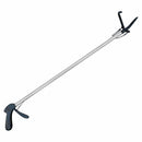 GABA Snake Grabber Tool 40inches Silver Professional extra heavy duty foldable stainless steel snake catcher tool picker snake stick reptile grabber snake holding tongs with lock