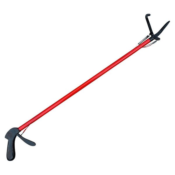 GABA Snake Grabber Tool 40inches Red Professional extra heavy duty foldable stainless steel snake catcher tool picker snake stick reptile grabber snake holding tongs with lock