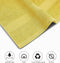 GABA 2PCS Large Bath Sheets, 100% Cotton Towels, 70 x 140 cm,  Soft Bath Towels, Egyptian Cotton & Super Absorbent, Quick Dry, Perfect Bathroom Towels for Daily Use (Yellow)