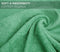 GABA 2PCS Large Bath Sheets, 100% Cotton Towels, 70 x 140 cm,  Soft Bath Towels, Egyptian Cotton Super Absorbent, Quick Dry, Perfect Bathroom Towels for Daily Use (Sea Green)