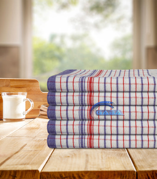 Multicolor Rich Cotton Dish Wash Kitchen Tea Towels High Absorbance Towels Set