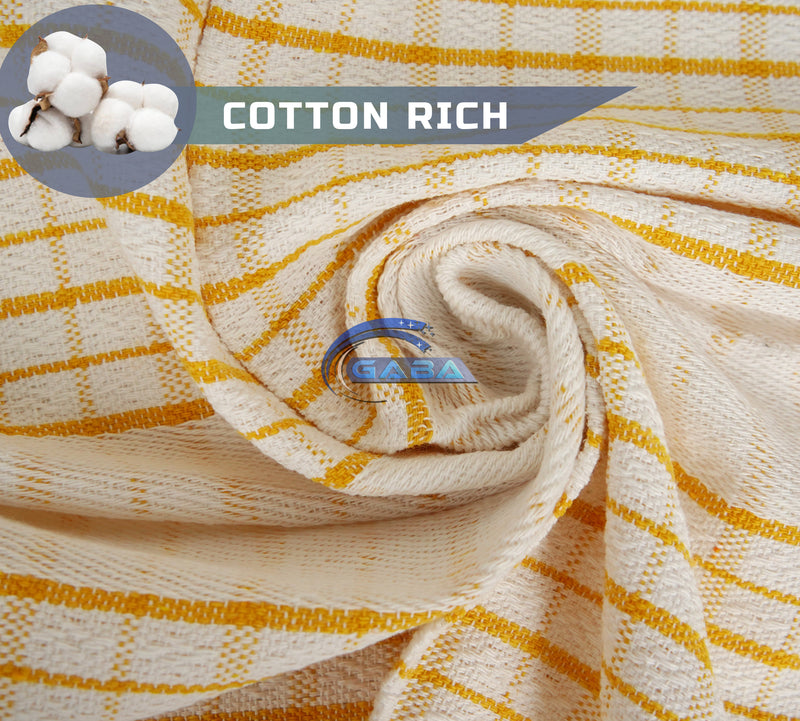 Rich Cotton Dish Wash Kitchen Tea Towels High Absorbance Kitchen Towels Set. Pack of 5,10,20,30,40,50,60,100,200.