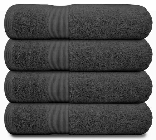 BATH TOWELS 100% COTTON EGYPTIAN LUXURIOUS SUPER SOFT & COMFORTABLE 68cmx138cm