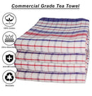 Kitchen Tea Towels JUMBO Size 50x70cm Commercial Grade Heavy Duty 100% Cotton