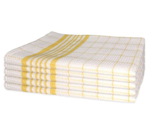 LARGE Tea Towel Kitchen Dish Towels 100% Cotton Absorbent Cleaning Cloth 50x70C