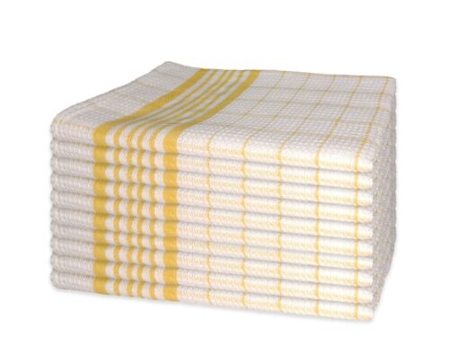 LARGE Tea Towel Kitchen Dish Towels 100% Cotton Absorbent Cleaning Cloth 50x70C